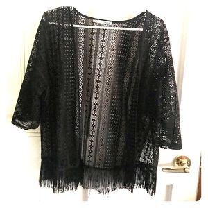 Lace shrug